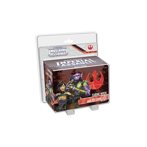 Sabine Wren and Zeb Orrelios Ally Pack: Star Wars Imperial Assault