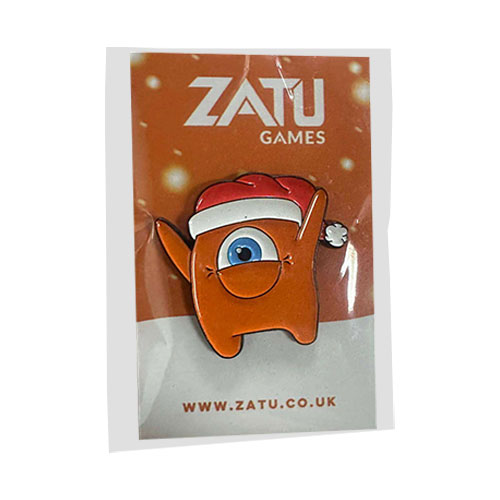 Santa Zed Enamel Pin