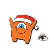 Santa Zed Enamel Pin