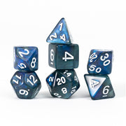 Sapphire: Treasures Unearthed 7-Piece Polyhedral - Sirius Dice