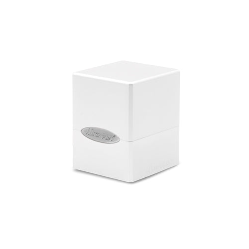 Satin Cube - Arctic White