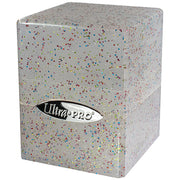 Satin Cube - Glitter Clear