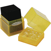 Satin Cube - Glitter Yellow