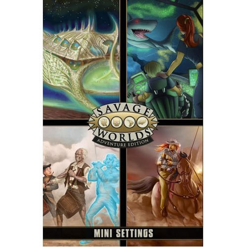 Savage Worlds Game Master Screen and Mini-Settings RPG