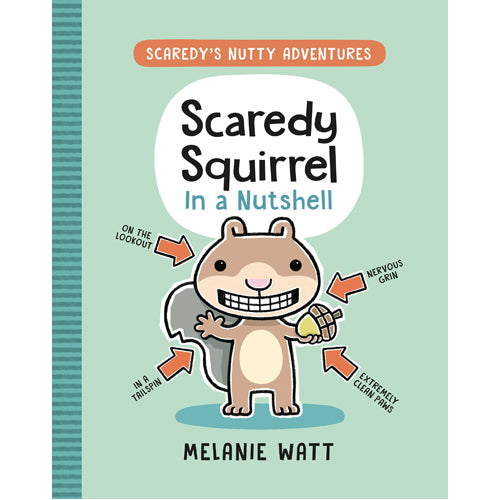 Scaredy Squirrel in a Nutshell