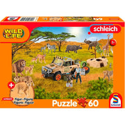 Schleich: Wild Life in the Savannah (60pc) inc. 1 figure