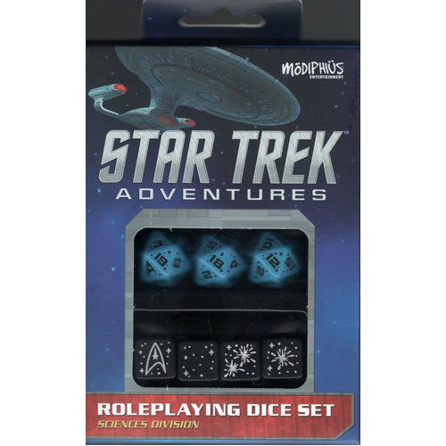 Sciences Blue Custom Dice: Star Trek Adventures Accessories