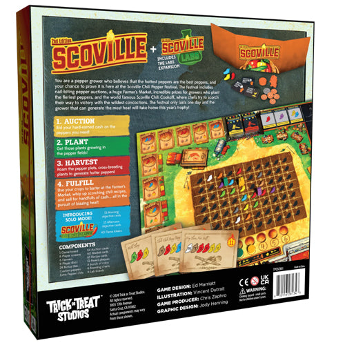 Scoville Board Game: 2nd Edition