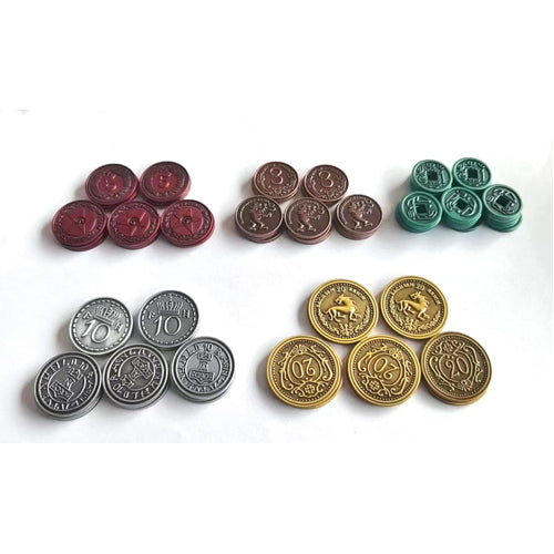 Scythe And Expeditions: Metal Coins Upgrade Pack