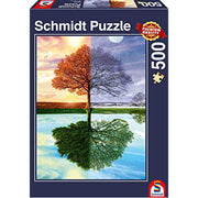 Seasons Tree - 500 Piece Puzzle