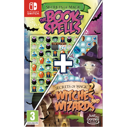 Secrets Of Magic 1 & 2: Book Of Spells & Witches And Wizards - Nintendo Switch