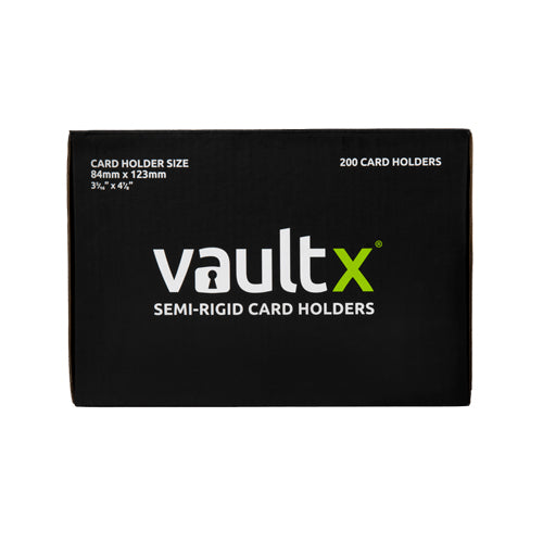 Semi-Rigid Card Holders - 200 Pack