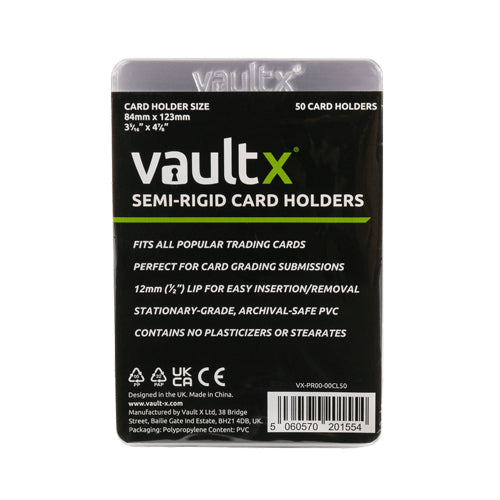 Vault X - Soft Card Sleeves (1000 sleeves)