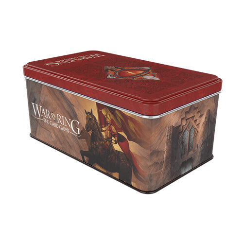 Shadow - Card Box and Sleeves (Red Bannerman version): War of the Ring The Card Game