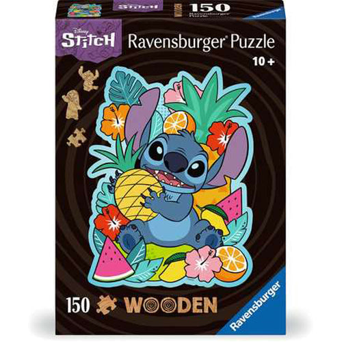 Shaped Disney Stitch, Wooden 150pc