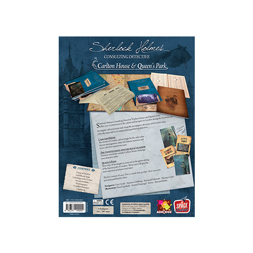 Sherlock Holmes Consulting Detective: Carlton House & Queen's Park