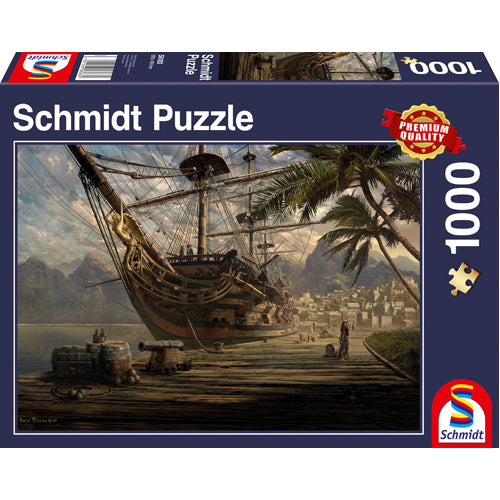 Ship At Anchor Jigsaw (1000Pc)