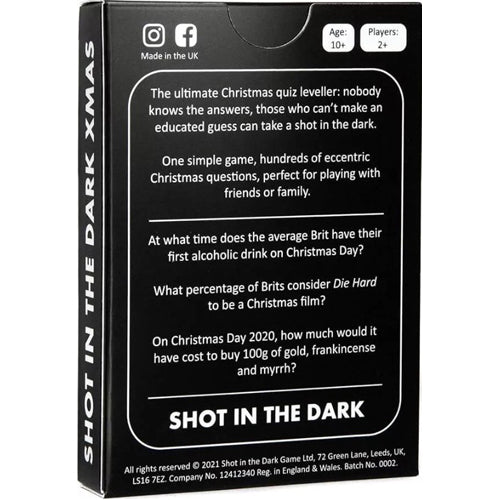 Shot in the Dark Christmas
