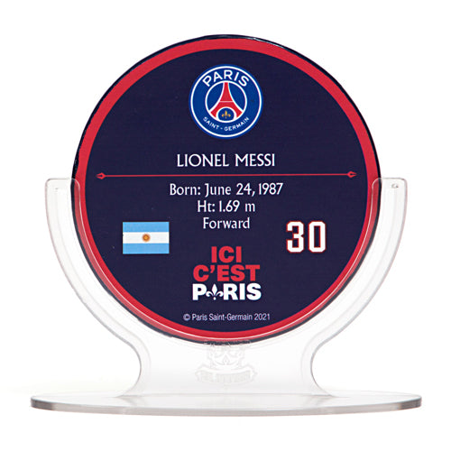 Signables Signature Disk - Paris Saint-germain (lionel Messi)
