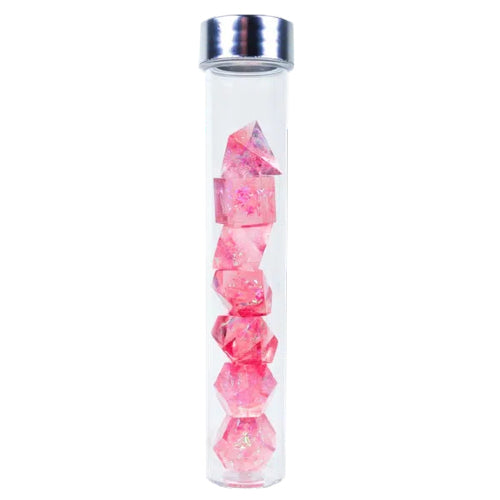 Sirius Dice: Pink Cloak and Dagger Poly 7 Set