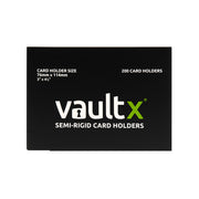 Slim Semi-Rigid Card Holders - 200 Pack