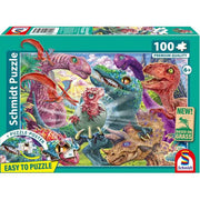 Small Dinosaurs, Big Adventures Puzzle - 100 Pieces
