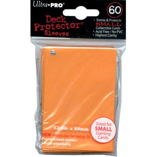 Small Orange Deck Protectors (60 ct)