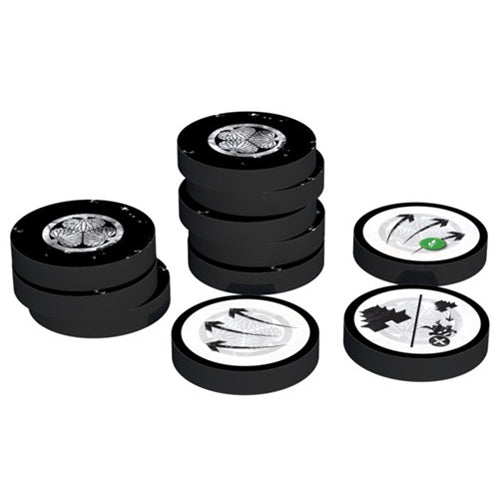 Small Samurai Empires: Tokugawa Deluxe Tokens