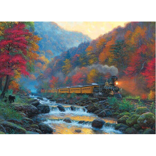 Smoky Train 1000 Piece Puzzle