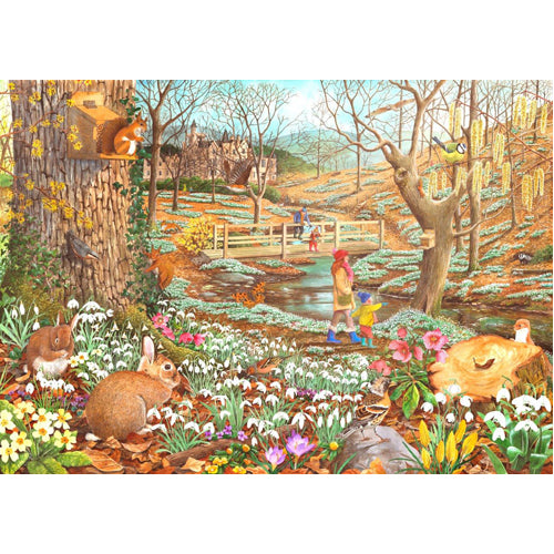 Snowdrop Walk BIG 500 Puzzle