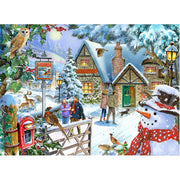 Snowman's View 1000 Piece Puzzle