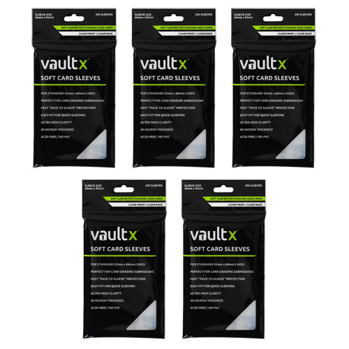 Vault X - Soft Card Sleeves (1000 sleeves) | Zatu Games Vault X - Soft Card Sleeves (1000 sleeves) | Zatu Games