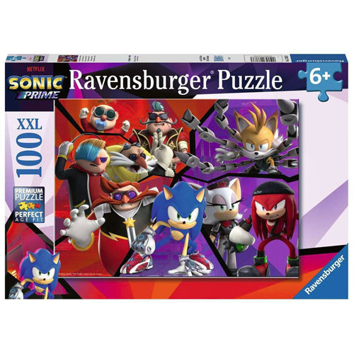 Sonic Prime Children's Jigsaw Puzzle XXL Sonic & Villains (100 pieces)