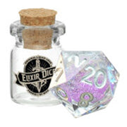Sorcerous Swirl: Individual d20 Elixir Liquid Core Dice