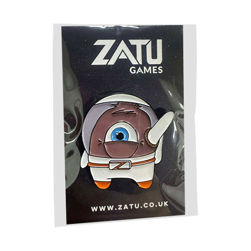 Spaceman Zed Enamel Pin