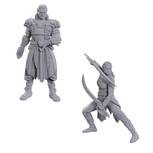 Special Edition Baldur's Gate 3 - Jaheira & Halsin: D&D Nolzur's Marvelous Unpainted Miniatures
