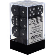 Speckled D6 Dice Set Of 12: Ninja