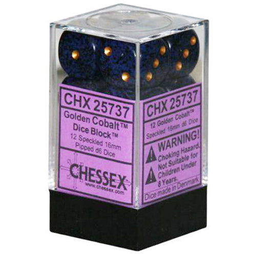 Speckled D6 Dice Set Of 36: Earth