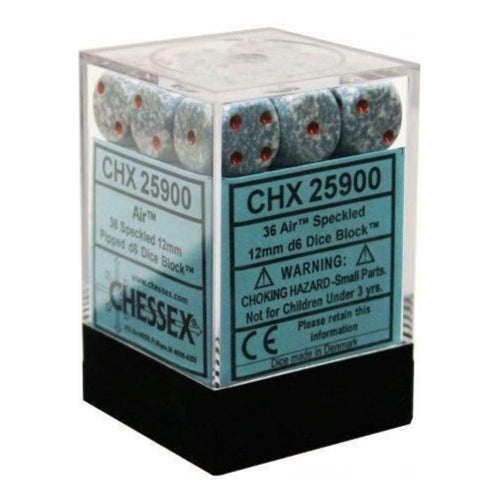 Speckled D6 Set of 36 : Air