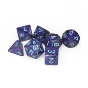 Speckled Poly 7 Set: Cobalt