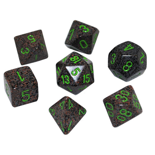 Speckled Poly 7 Set: Earth