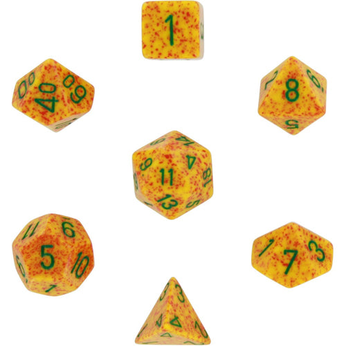 Speckled Poly 7 Set: Lotus