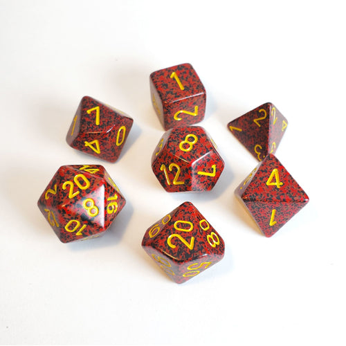 Speckled Poly 7 Set: Mercury