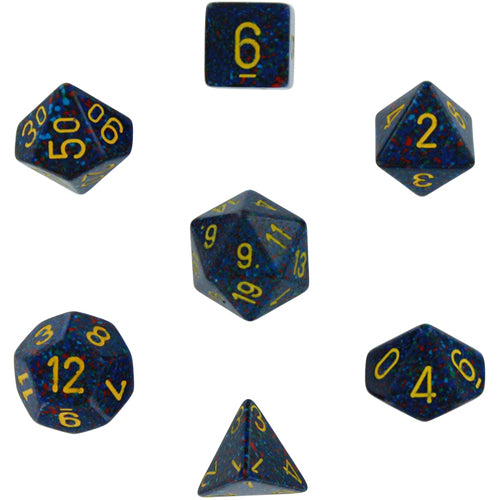 Speckled Poly 7 Set: Twilight
