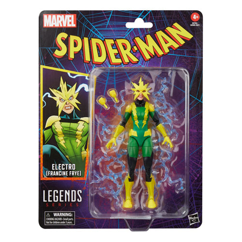 Spider-Man: Marvel Legends Retro Action Figure: Electro (Francine Fyre)