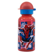 Spiderman Arachnid Grid 370ML School Bottle