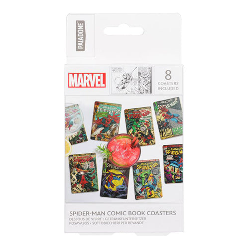 Spiderman Comic Book Coasters
