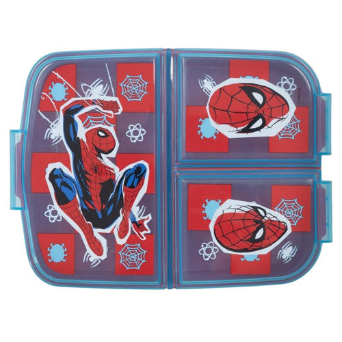 Spiderman Midnight Flyer Multi Compartment Sandwich Box