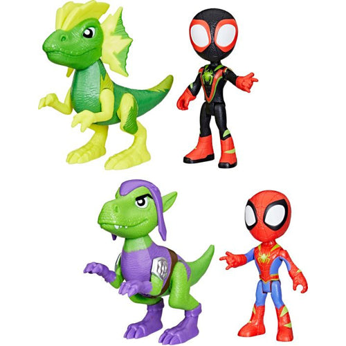 Spidey and His Amazing Friends - Hero Dino Webs Figigure Assorted - (One Supplied)