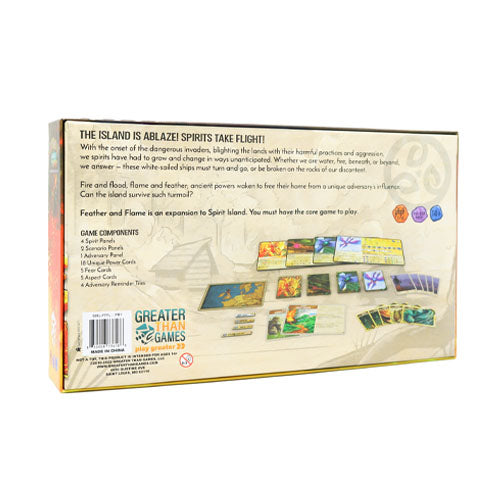 Spirit Island: Feather & Flame Back